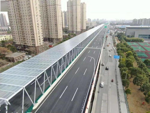 本周六通车 南北高架路 卢浦大桥 芦恒路以南400米 新建工程高架主线已实现结构贯通